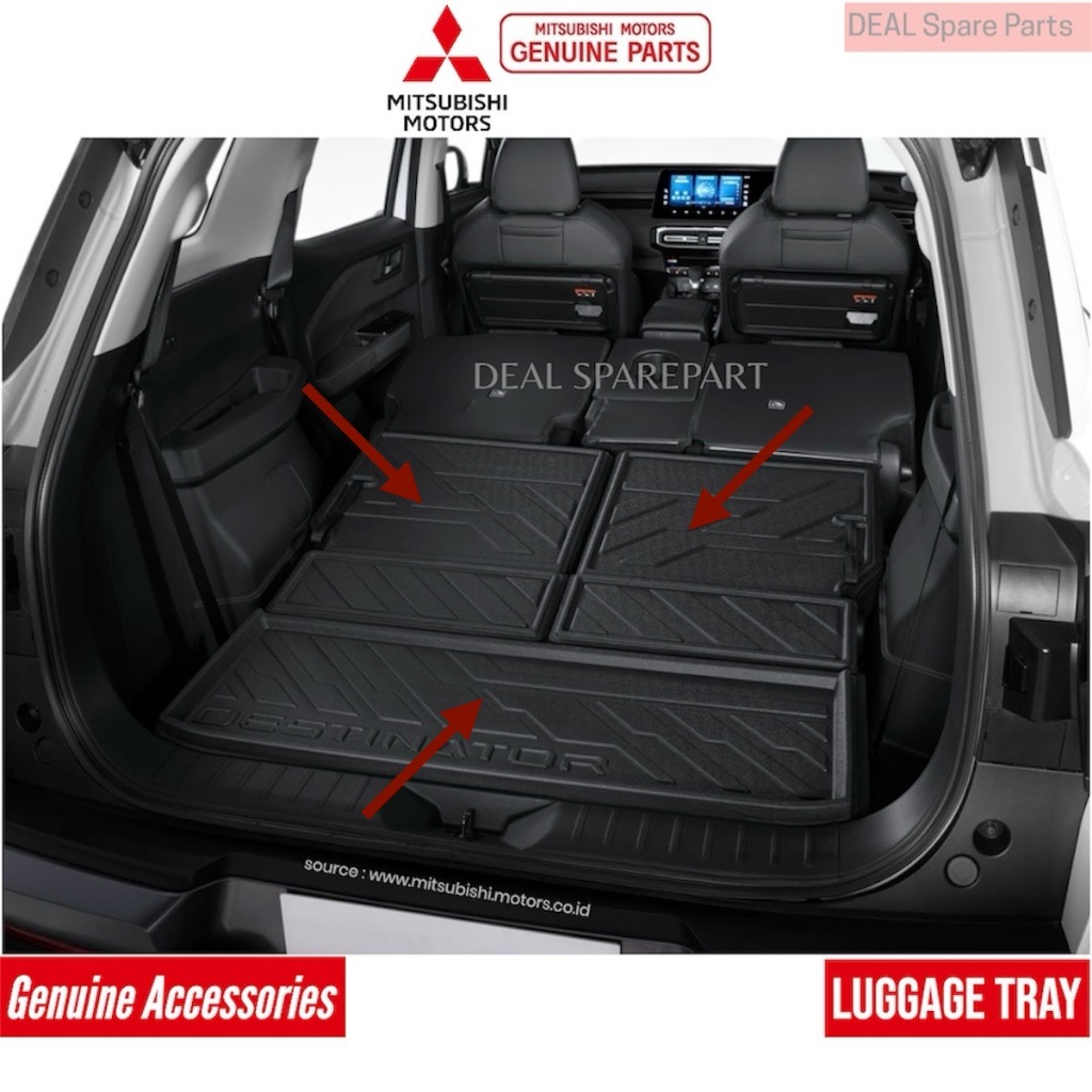 Luggage Tray Karpet Bagasi Destinator Aksesoris Accessories Original Mitsubishi MZ336255