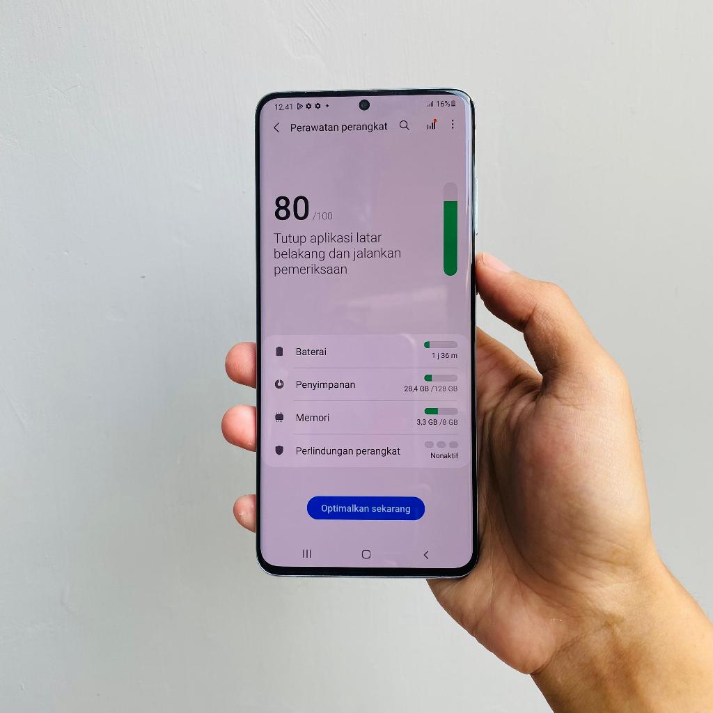 SAMSUNG S20 PLUS SECOND 8/128GB ORIGINAL GARANSI RESMI