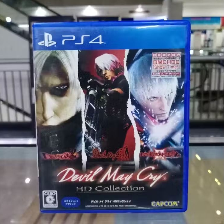 BD PS4 Devil May Cry 1 2 3 HD Collection Game Cd Kaset Bluray Dvd Devil May Cry DMC