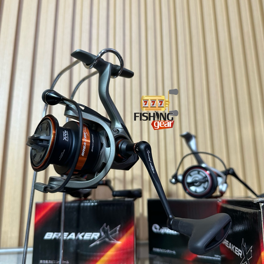REEL SPINNING EUPRO BREAKER X SIZE 1500 2500 POWER HANDLE SALTWATER