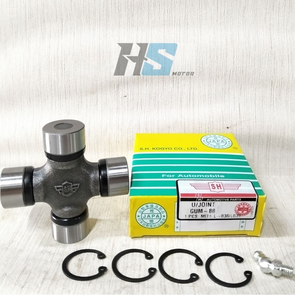 UNIVERSAL CROSS JOINT KOPEL DEPAN BELAKANG SIMPANG EMPAT MOBIL MITSUBISHI L300 DIESEL LO38 LO39 KUDA