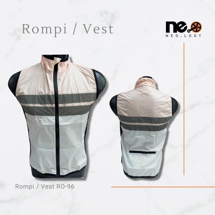 Neology Rompi Jaket Windbreaker Sepeda Lipat Vest MTB Roadbike