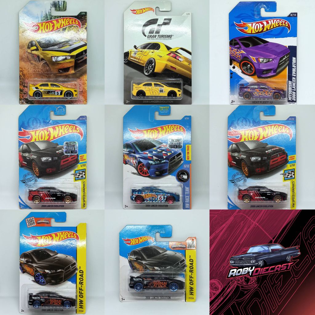 Hot Wheels 2008 Lancer Evolution