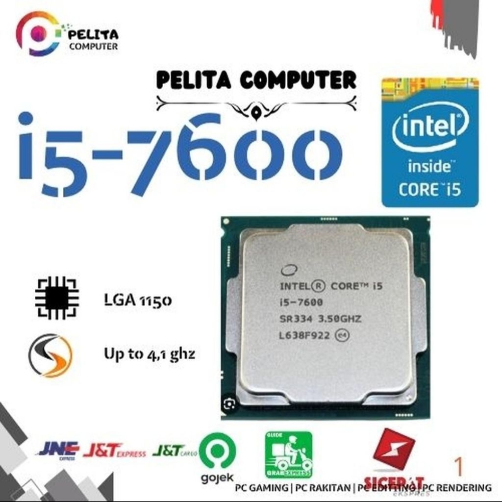 Prosecor intel core i5 7600 tray socket 1151