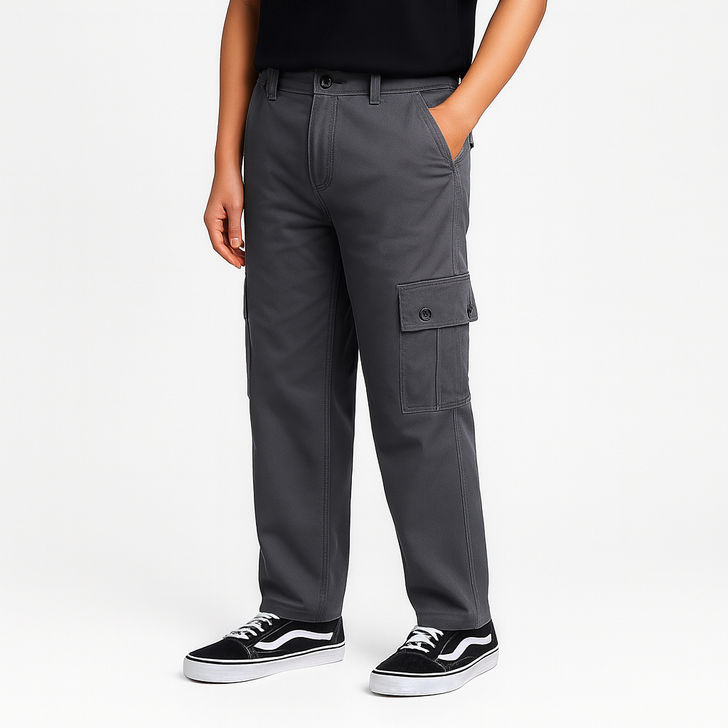 Justandcopants.id Celana Cargo Long Pants Grey