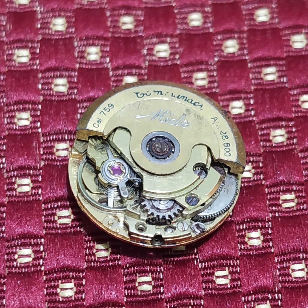 mesin jam tangan wanita mido cal 759