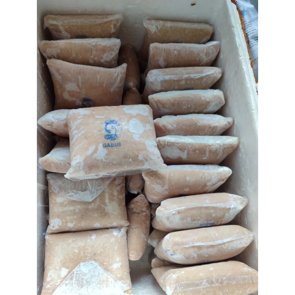 Daging giling ikan gabus super 1 kg