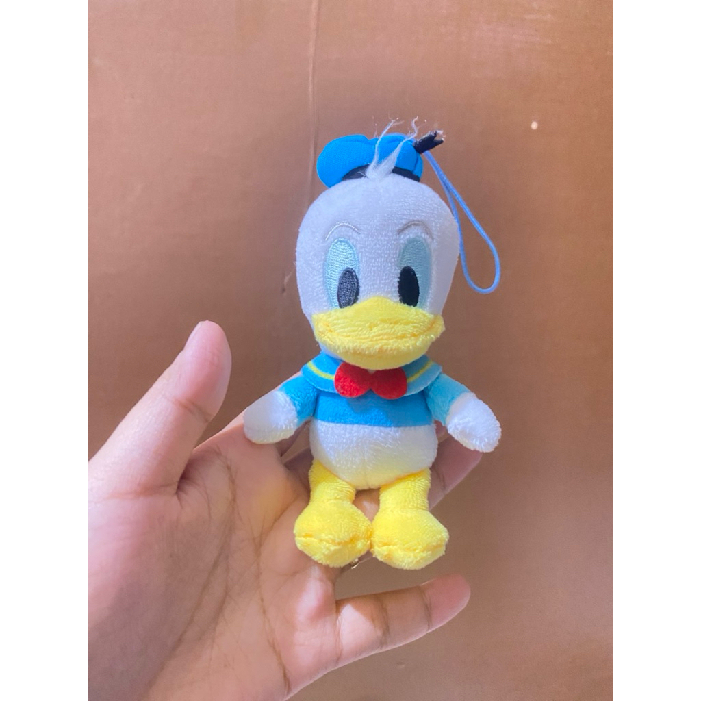 Boneka Karakter Donald Duck Size 12cm Original / Boneka Donald Duck Kecil / Boneka Donald Duck Disne