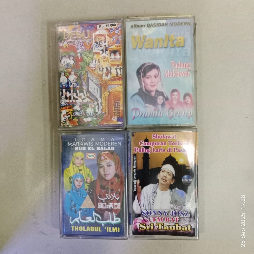 kaset pita sholawat islami