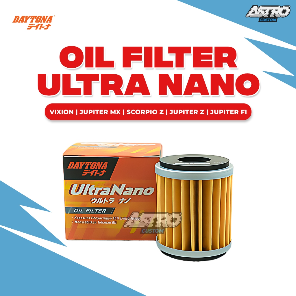 Filter Oli Vixion Jupiter MX Jupiter Z Jupiter Scorpio Z Oil Filter Daytona Saringan Oli Penyaring