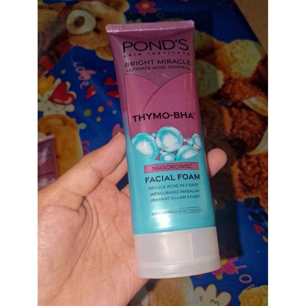 Facial Foam ponds Thymo BHA 100 gram
