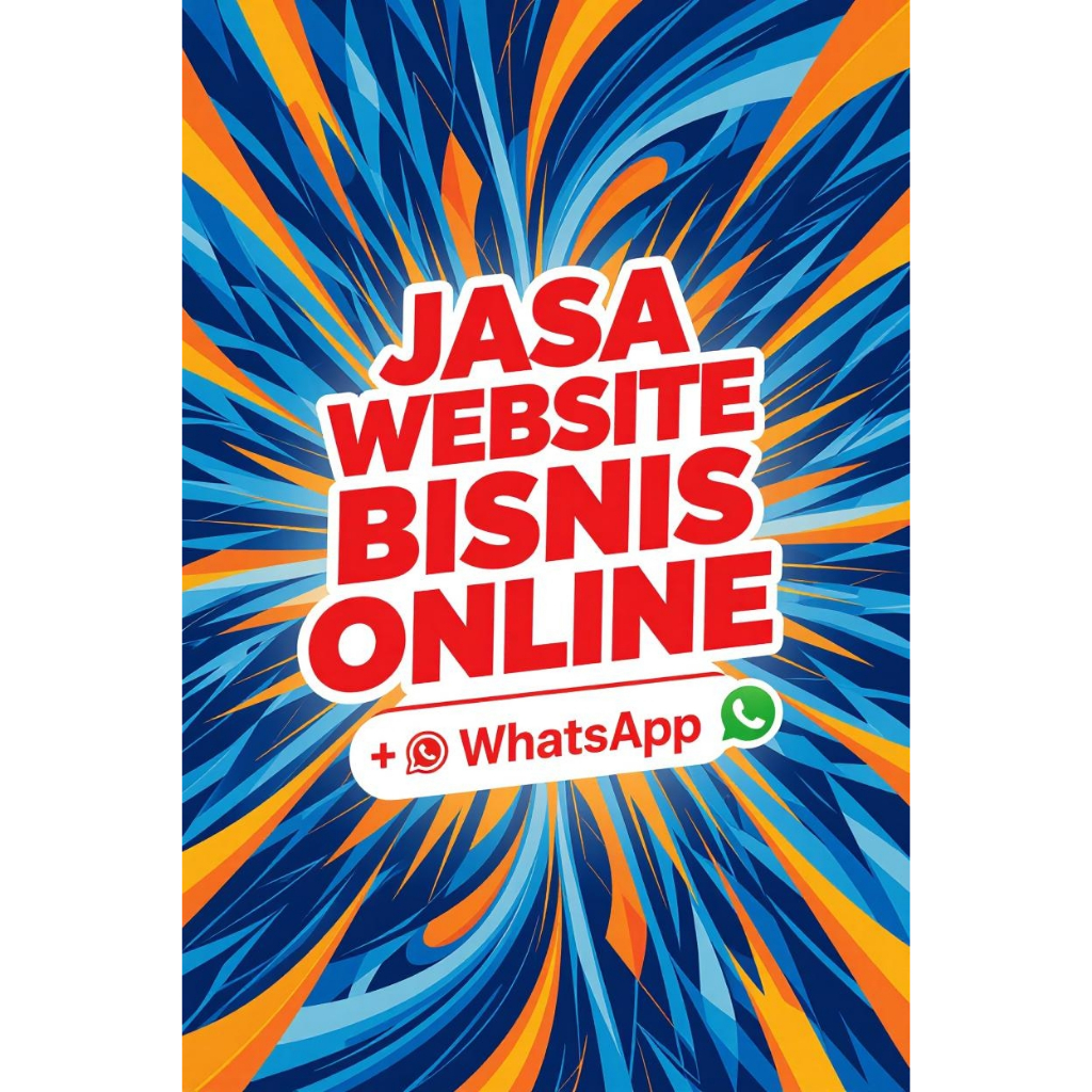 Jasa Website Bisnis Online + Kontak WhatsApp