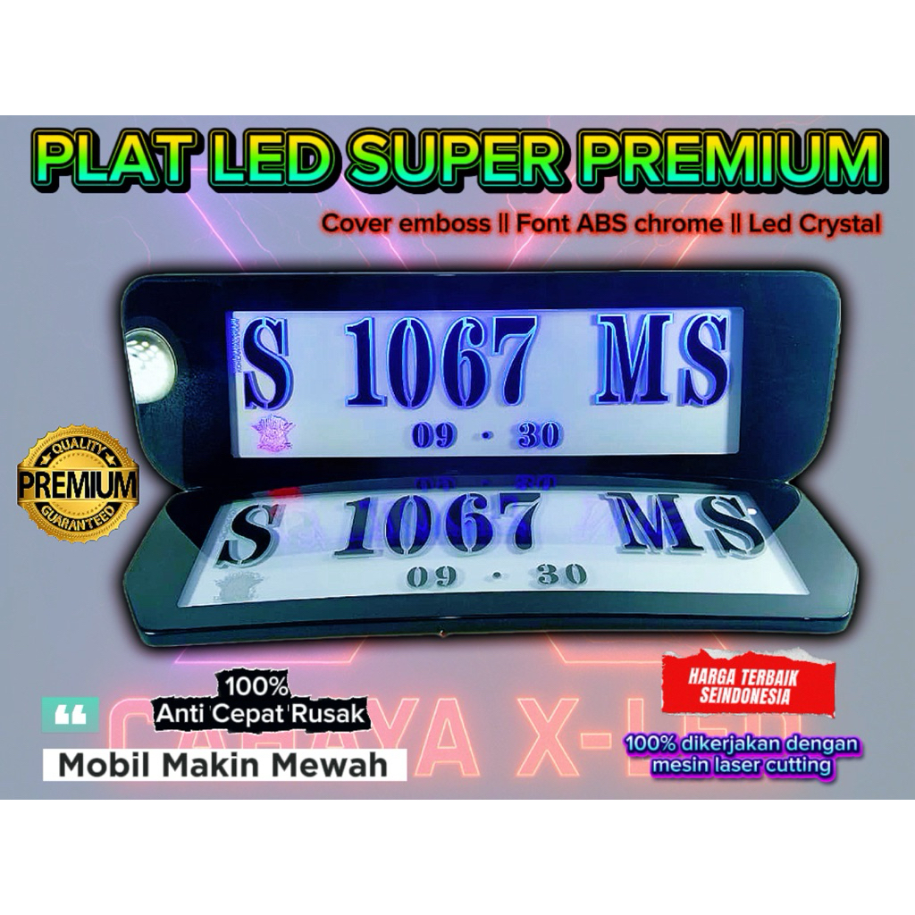 custom led mirror 2d kaki double zebra