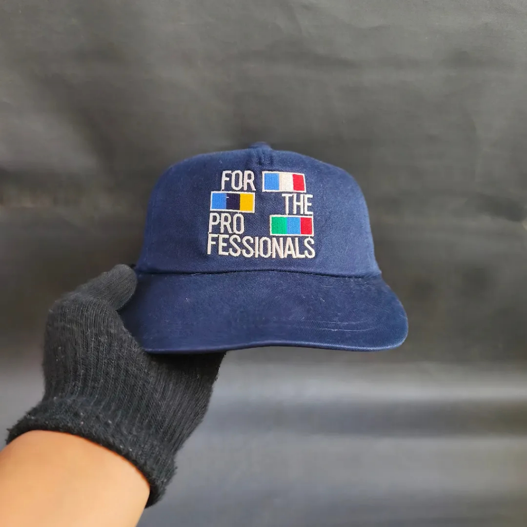 Topi Vintage Cap Unisex Pria Wanita RAPIDO Navy