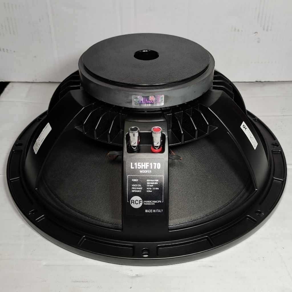 Komponen Speaker / 15 Inch / RCF L15HF170 / VC 2.5 IN / L15 HF 170 L15 HF170 / 97 dB - RMS 300 Watt