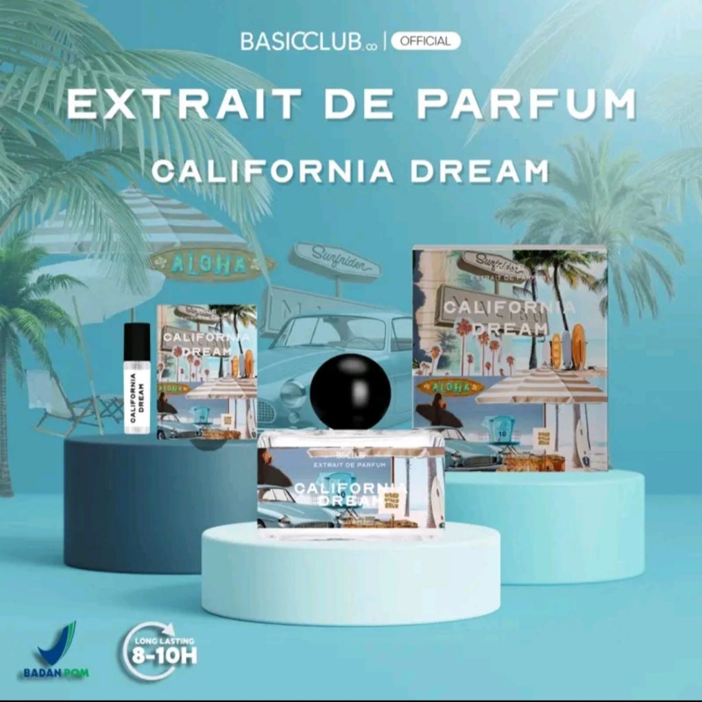 BSCLUB EXTRAIT DE PARFUM - CALIFORNIA DREAM LONG LASTING SERIES 30ML