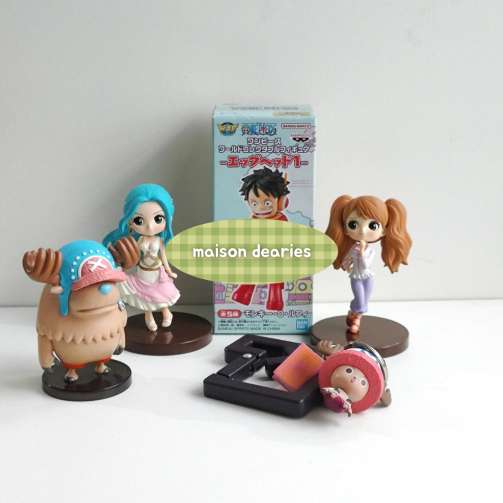 [READY/UPDATED 27 SEPT] One Piece Figure & Keychain Original, WCF One Piece Egghead Vol 1 - Luffy, F
