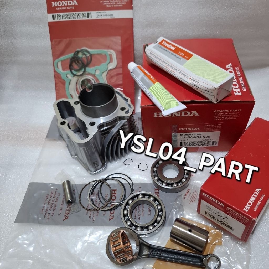 BLOK SEHER KOJ PLUS STANG SEHER BERING GENIO BEAT DELUXE BEAT NEW LED BEAT STREET ORI