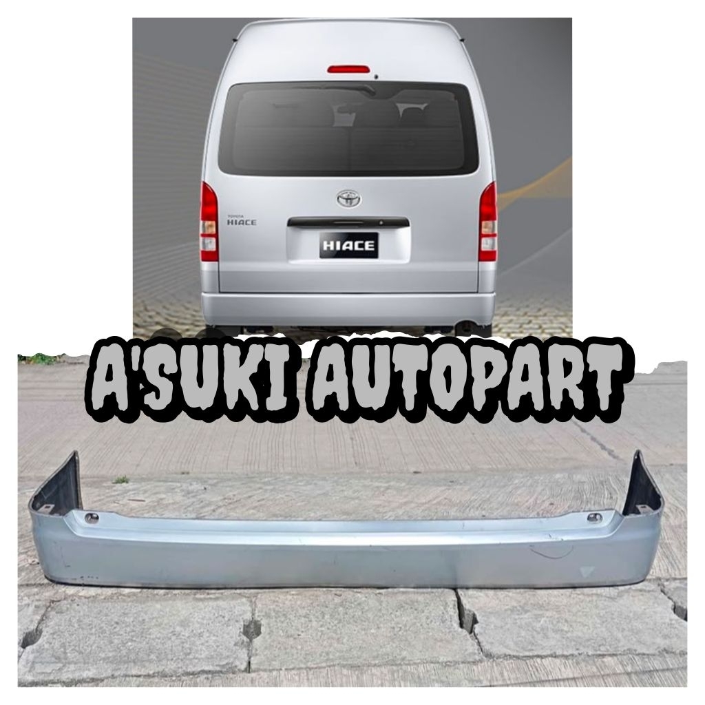 BUMPER BEMPER BELAKANG HIACE