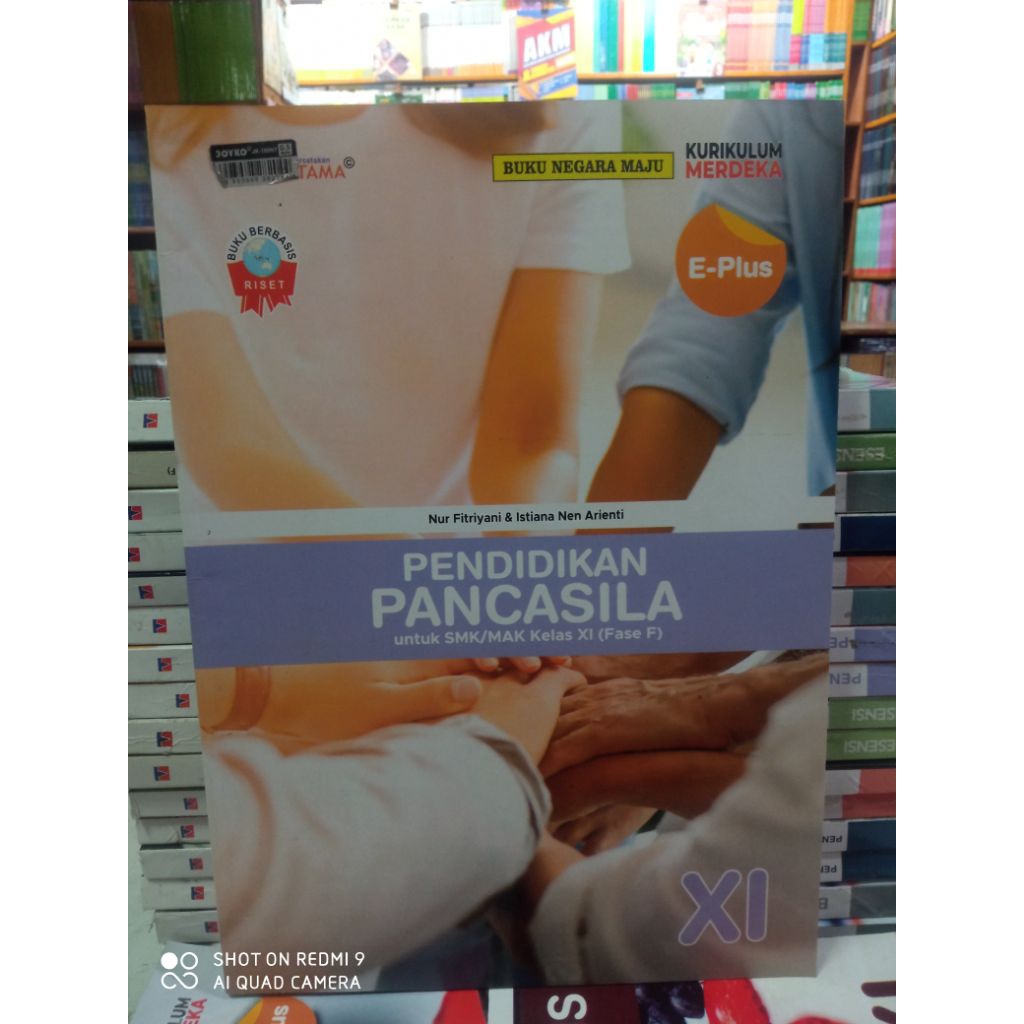 Buku pendidikan Pancasila untuk SMK kelas 11 kurikulum merdeka mediatama