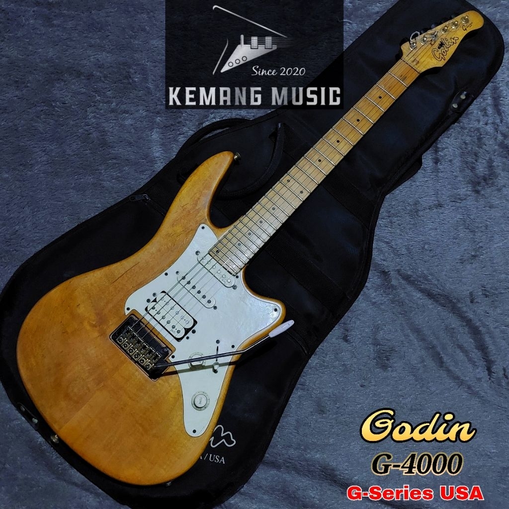 gitar langka godin stratocaster gitar bekas original