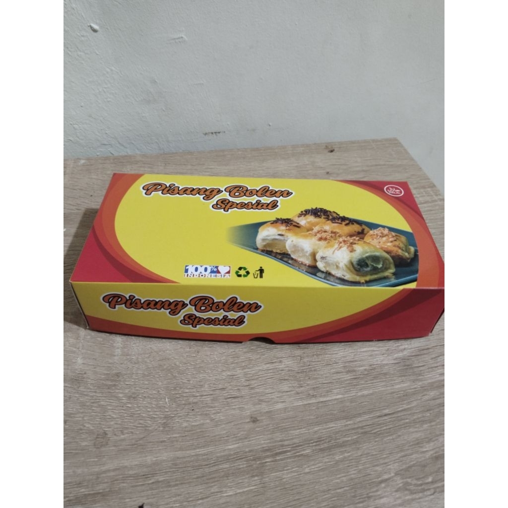 Box/dus bolen pisang isi 50pcs