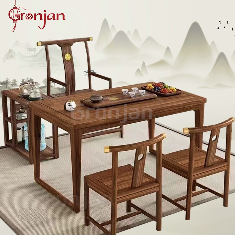 Meja Teh Cina/Meja Resepsi/Meja Teh/Meja Pembuatan Teh/Meja Pembuatan Teh/Meja Elegan dan Bergaya/Me