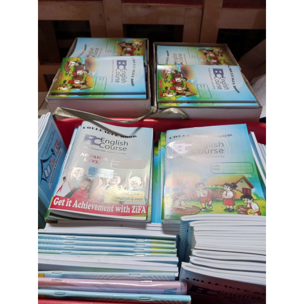 work book English for kids