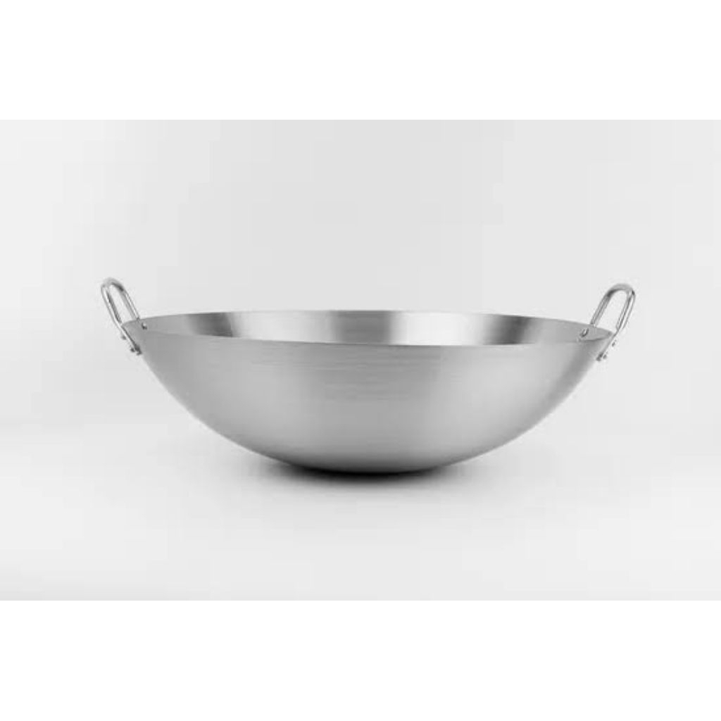 Wajan 60cm cm stanles stell tebal 304 | penggorengan besar 60cm stanles steel