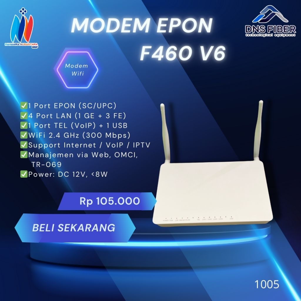 MODEM EPON F460 V6