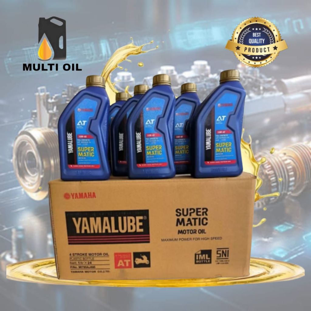 OLI YAMALUBE SUPER MATIC 1L ( 1 DUS ISI 24 )