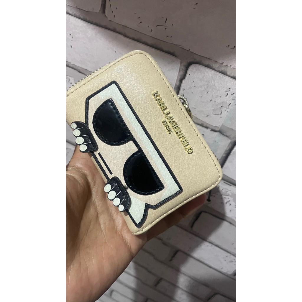 dompet kartu karl lagerfeld