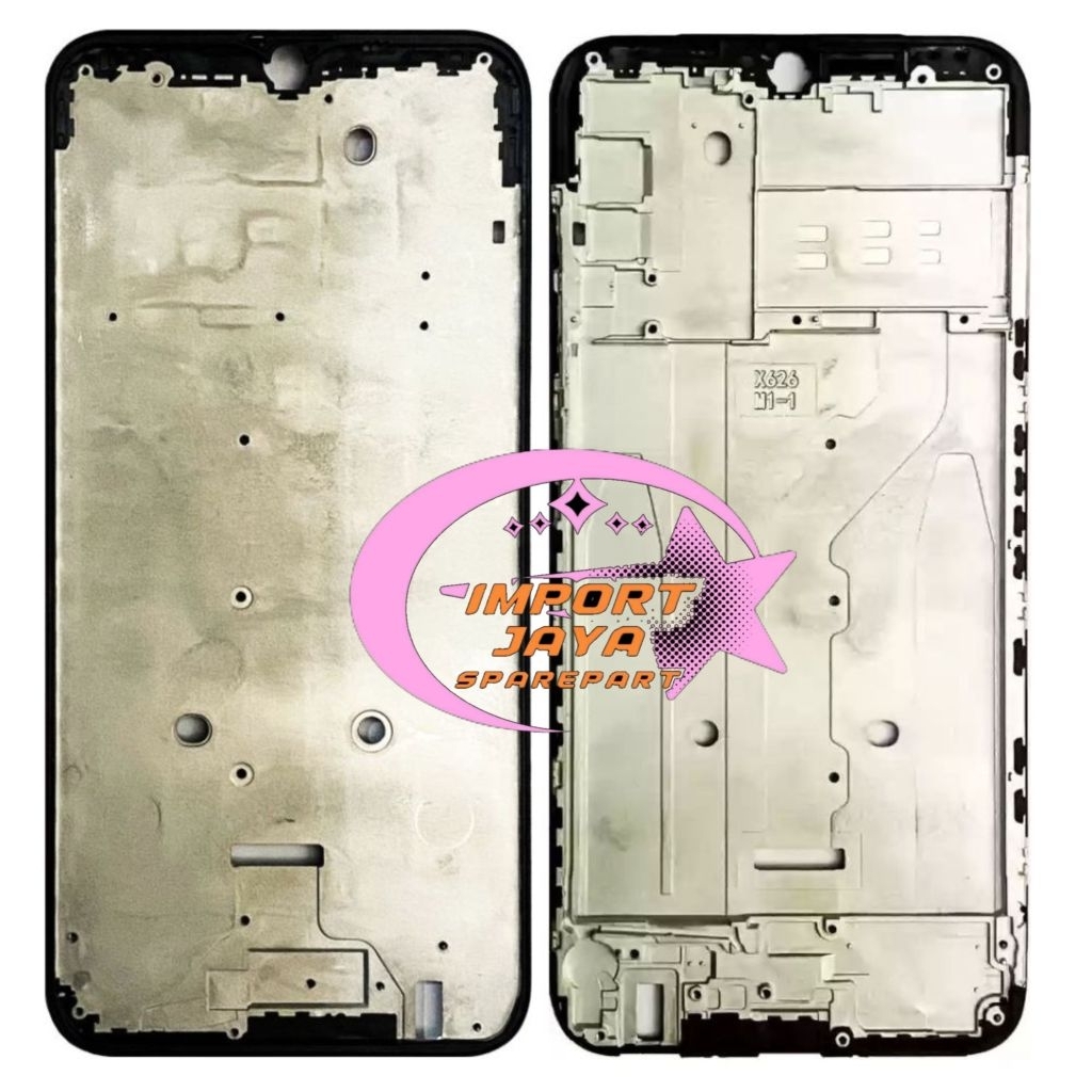 BEZZEL/FRAME LCD/DUDUKAN LCD INFINIX SMART 3 PLUS/X627/S4/X626 BLACK