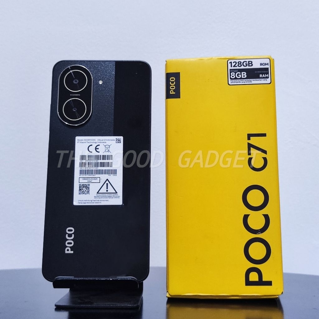 Poco C71 4/128 GB Garansi Resmi Indonesia Second Bekas Original