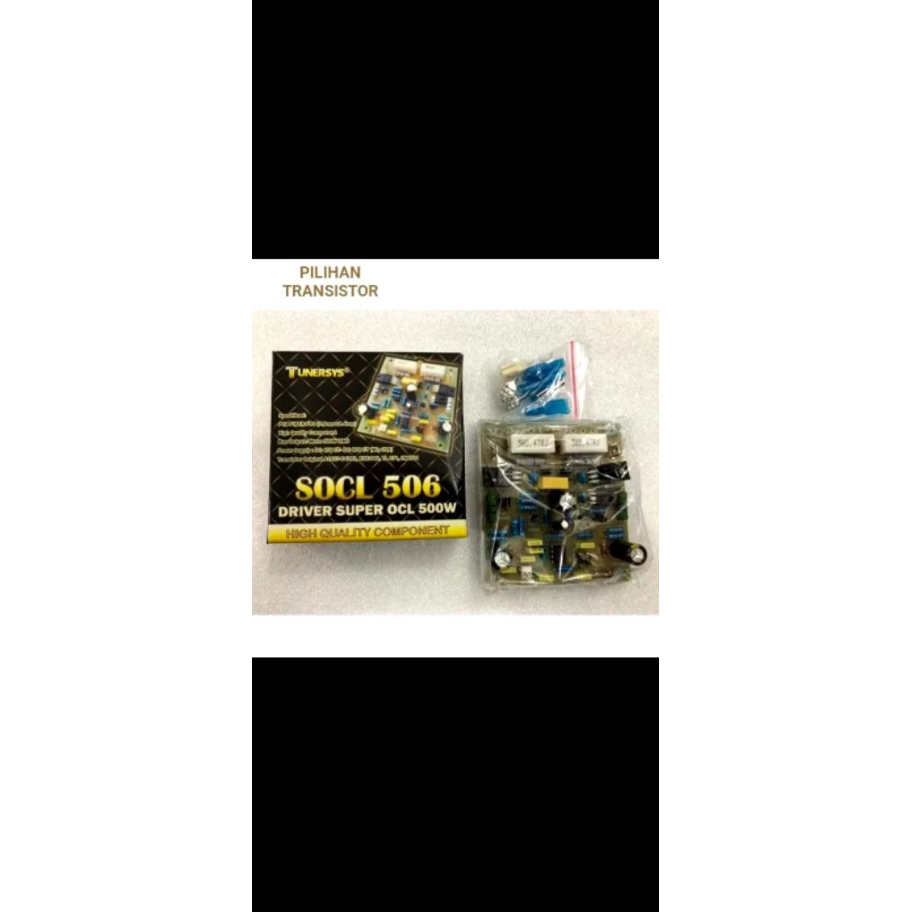 KIT DRIVER POWER SOCL 506 ORIGINAL TUNERSYS KIT DRIVER 500 WATT ORIGINAL