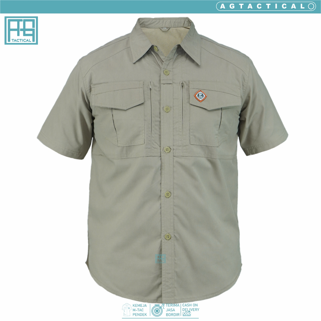 BAJU KEMEJA TACTICAL M-TAC LENGAN PENDEK ATASAN TACTICAL LENGAN PENDEK
