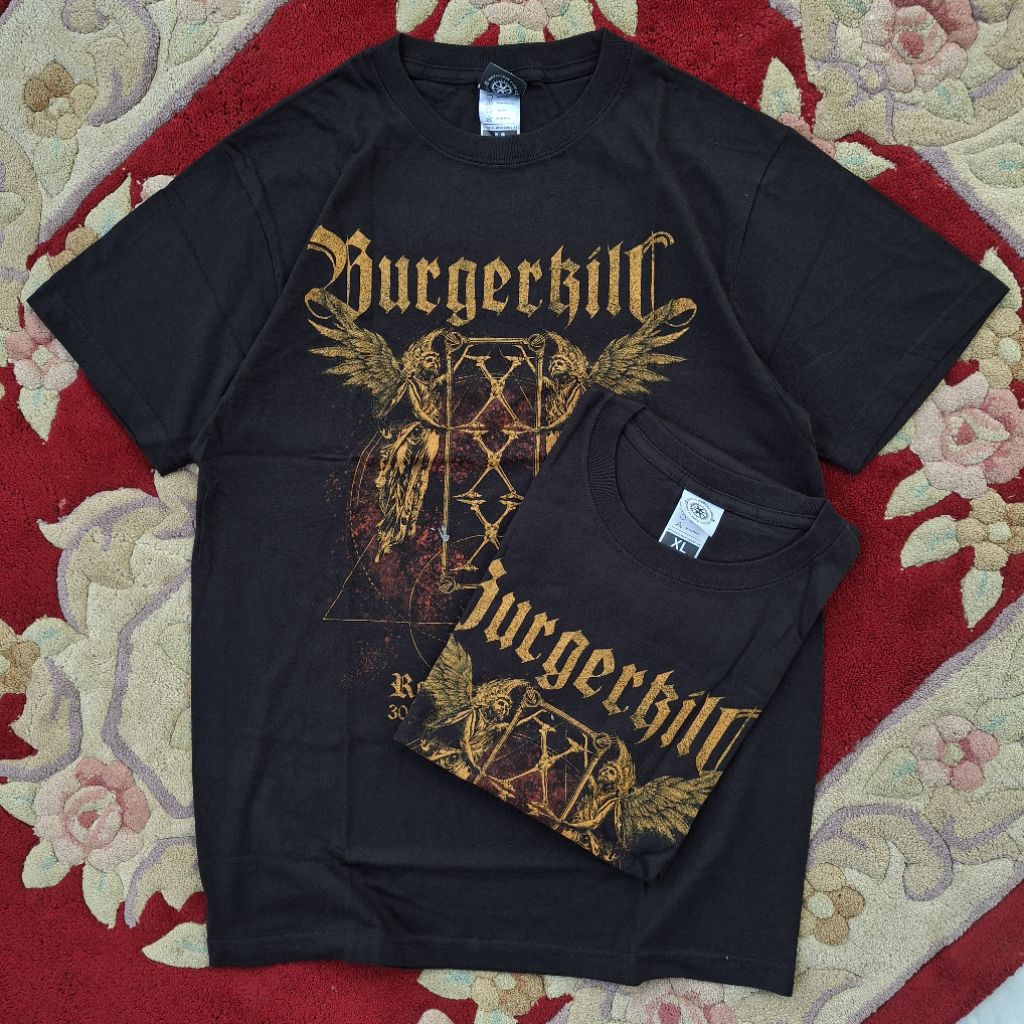 Tshirt Burgerkill - Resilient Tour Sumatera 2025 Original Merchandise
