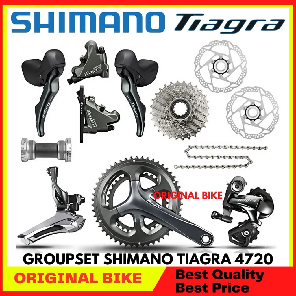 Groupset Shimano Tiagra 4720 Original Terbaru