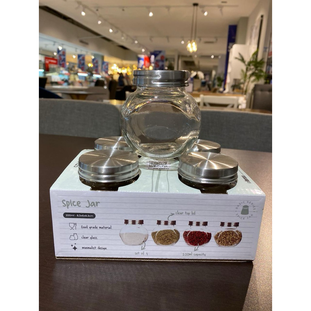 Informa Elemental Kitchen Set 4 Pcs Sheila Tempat Bumbu Dapur