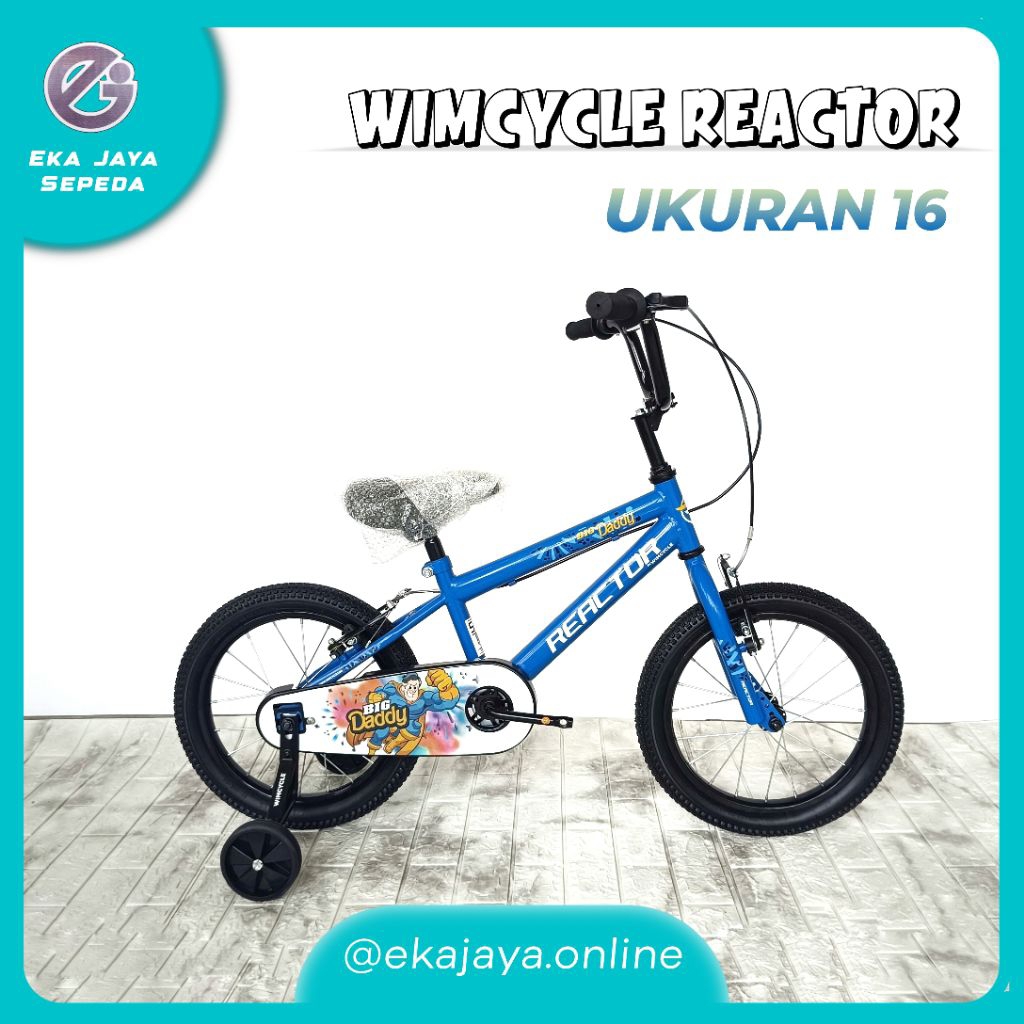 Sepeda BMX Anak Laki Laki Ukuran 16 20 Inch Merk WIMCYCLE Reactor Big Daddy