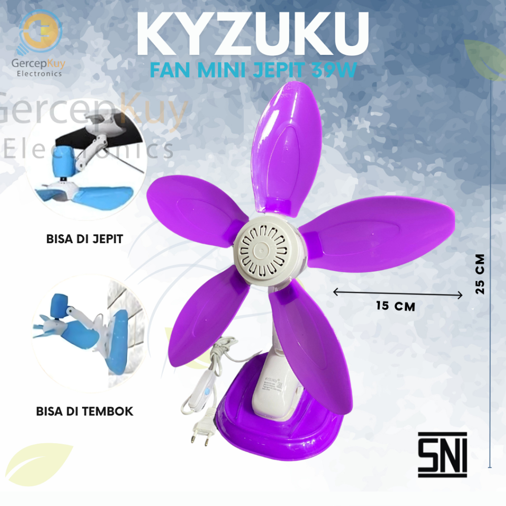 Fan Mini Kyzuku Jepit 39w-5B