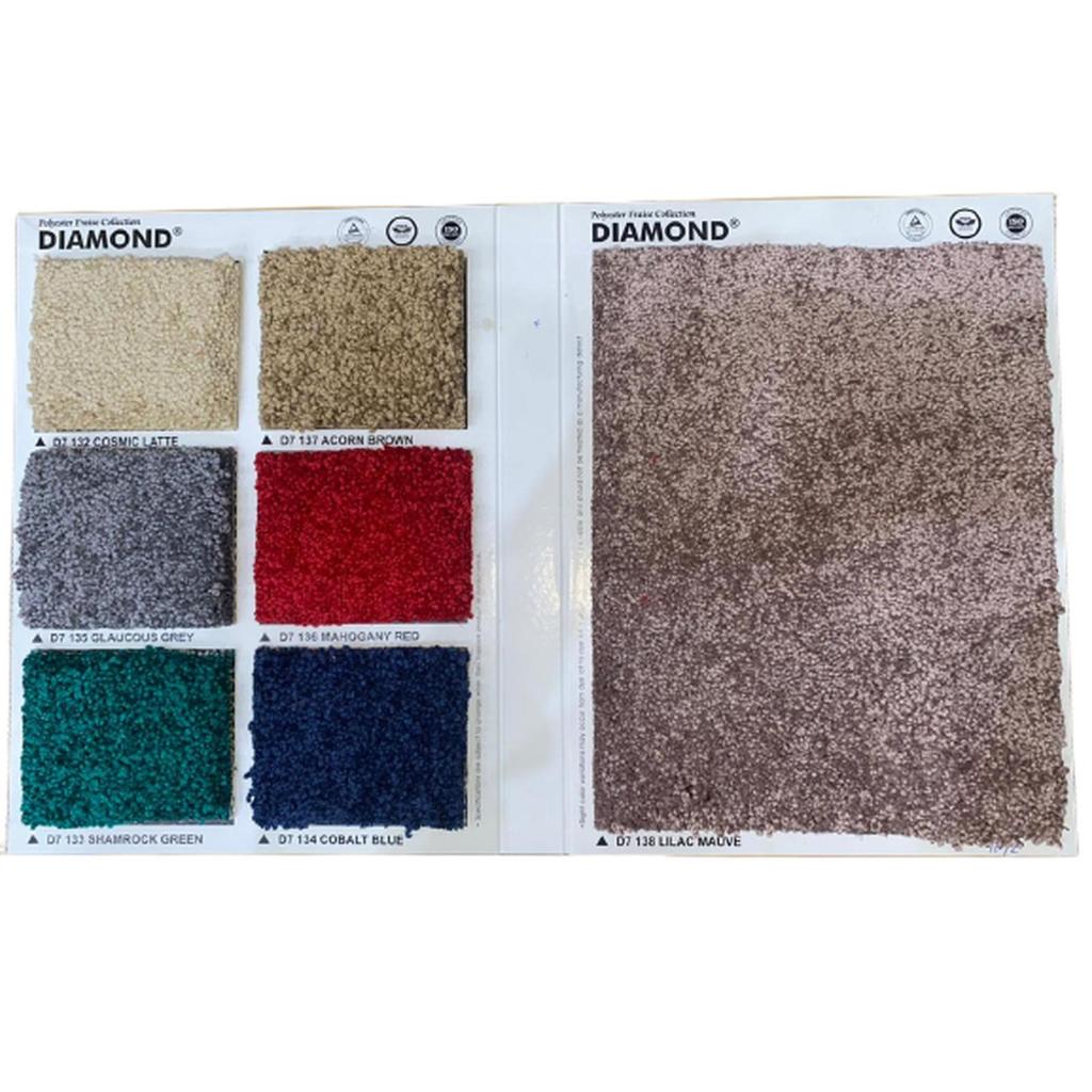 Karpet Meteran Diamond  Tebal 15mm Karpet Polos Karpet Perumahan | Karpet Hotel | Karpet Kantor