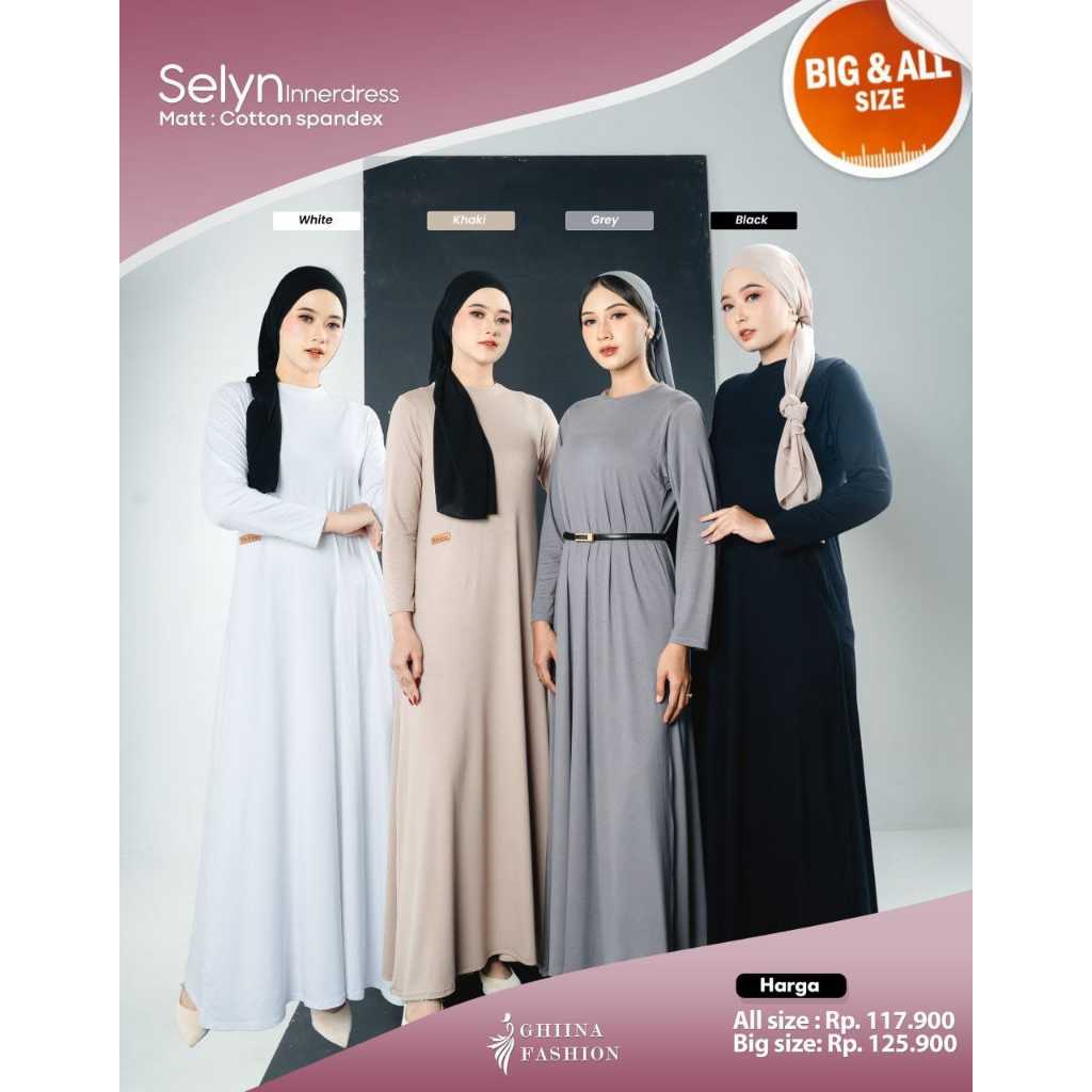 SELYN INNER DRES ALL BY GHINA FASHION