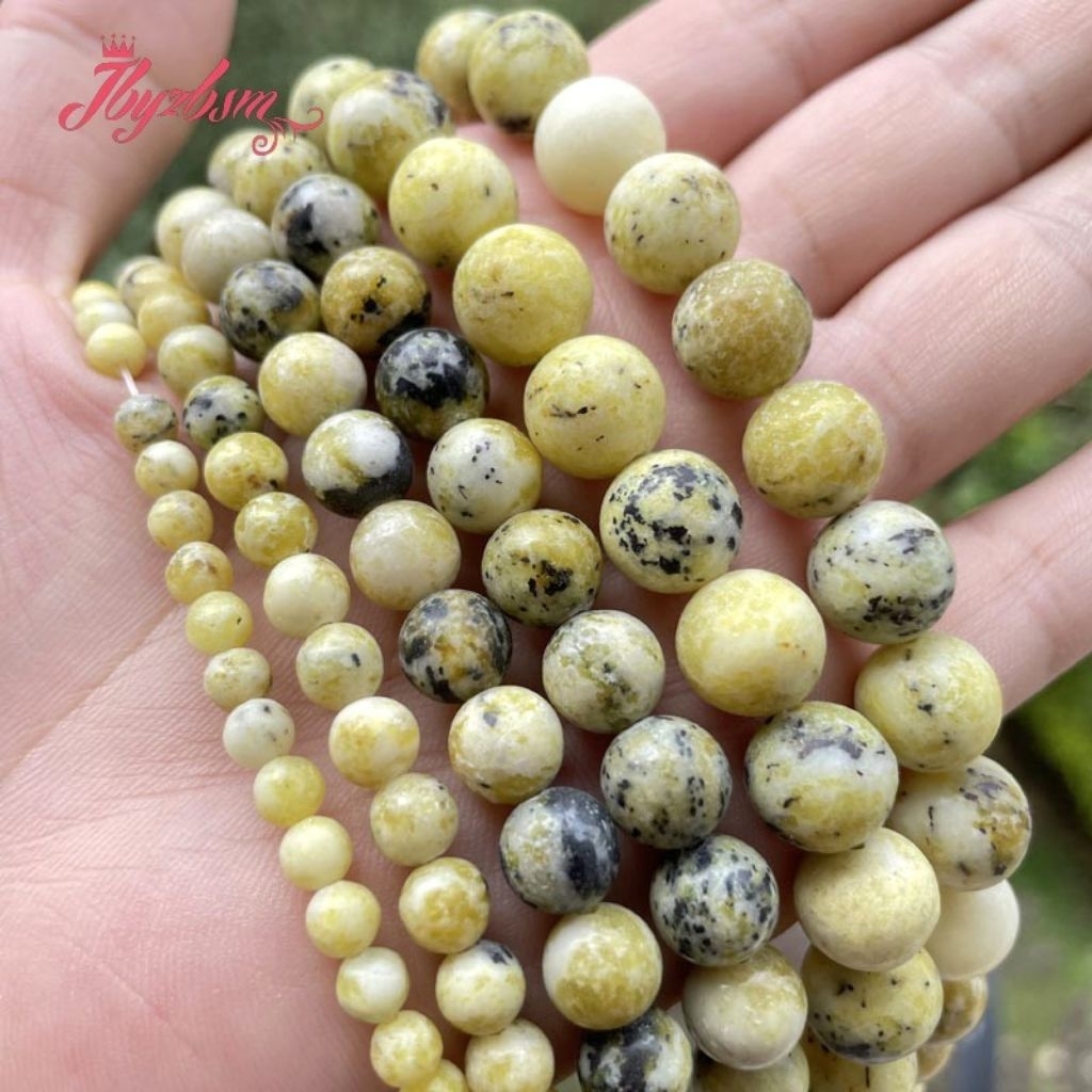 Manik Batu Alam Natural Yelow Turqouise