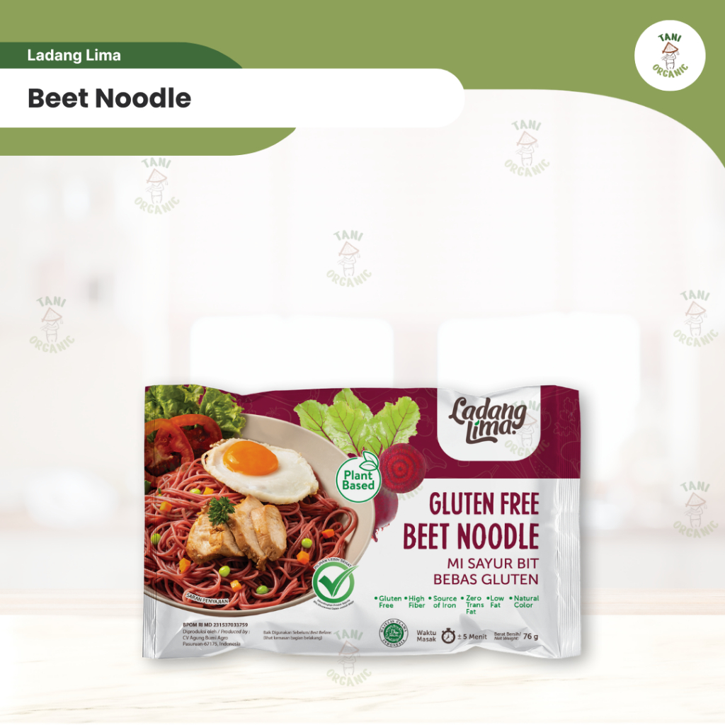 Ladang Lima Mie Beet Noodle - Mie Ladang Lima