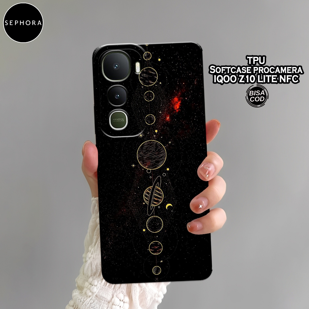 Case VIVO iQOO Z10 LITE NFC Terbaru - Fashion Case Planet - Softcase VIVO iQOO Z10 LITE NFC - Case P