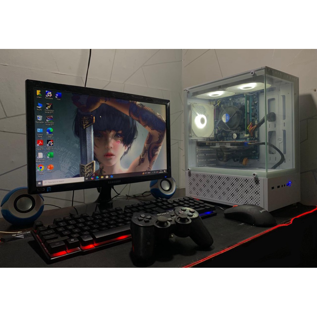 KOMPUTER PC GAMING PC EDITING STREAMING FULLSET