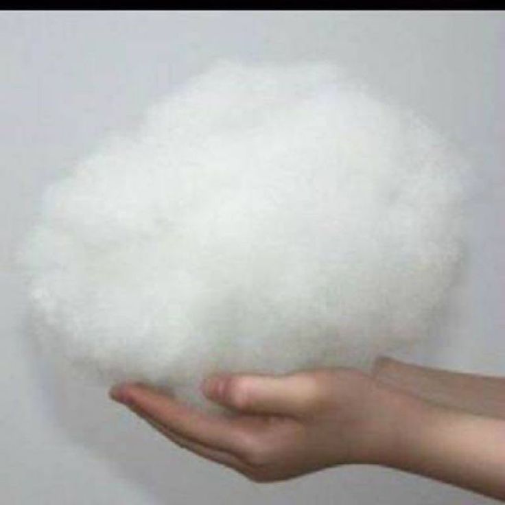 Dakron Silikon Grade A Harga Grosir | 1KG Dakron Silicon Premium Bahan Prakarya