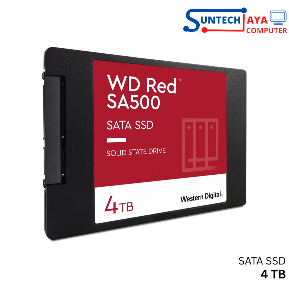 WD Red SA500 SSD NAS 4TB SATA / SATA SSD SA500