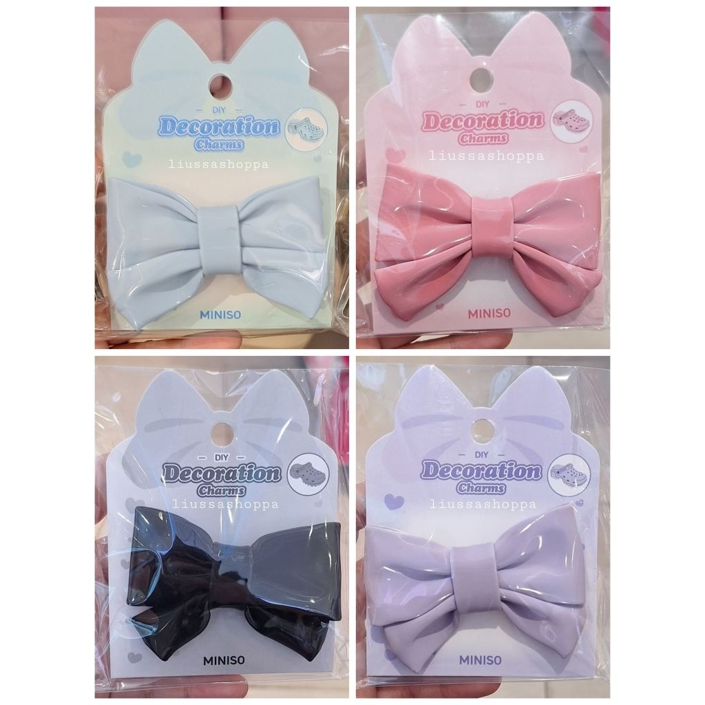 Jibbitz Charms Miniso - Bow Charm